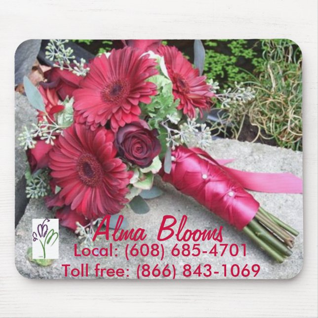 Bouquet Mouse Pad (Front)