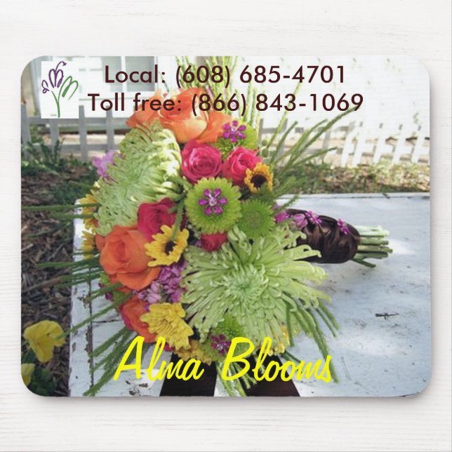 Bouquet Mouse Pad (Front)