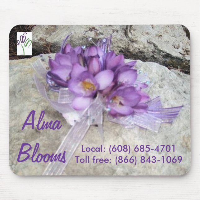 Bouquet Mouse Pad (Front)