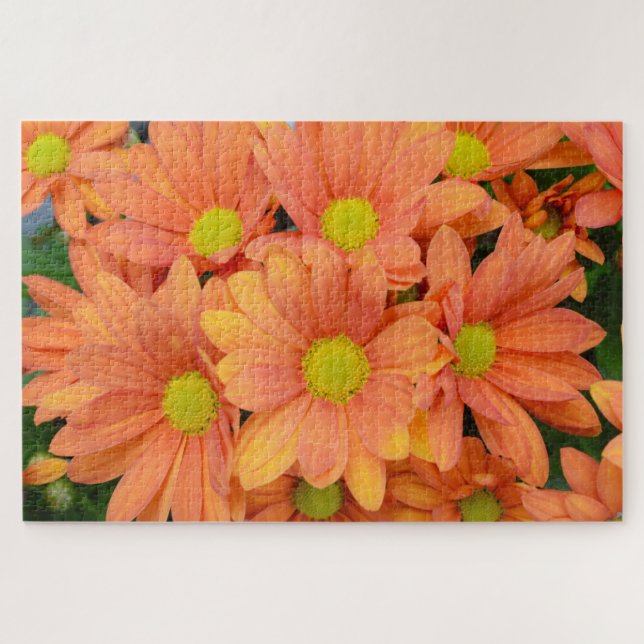 Bouquet of Beautiful Orange Flowers Jigsaw Puzzle (Horizontal)