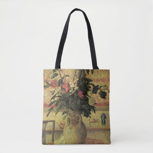 Bouquet of Flowers at Window by Maxine Maufra Tote Bag
