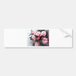Bouquet of flowers bumper sticker