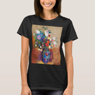 Bouquet of Flowers by Odilon Redon T-Shirt
