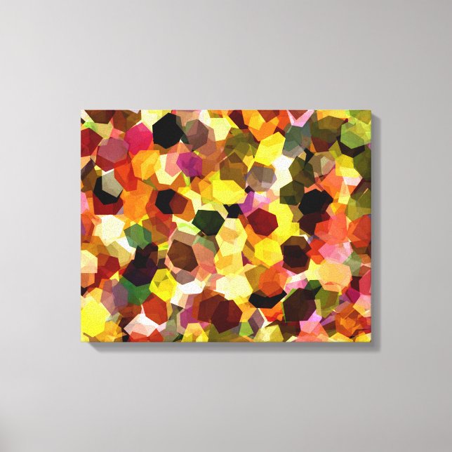 BOUQUET OF FLOWERS CANVAS PRINT (Front)