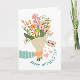 Bouquet of Flowers Happy Mother's Day Card