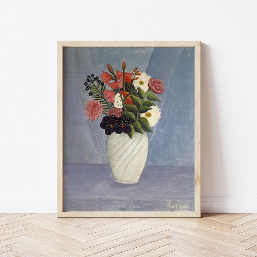 Bouquet of Flowers  Henri Rousseau Poster