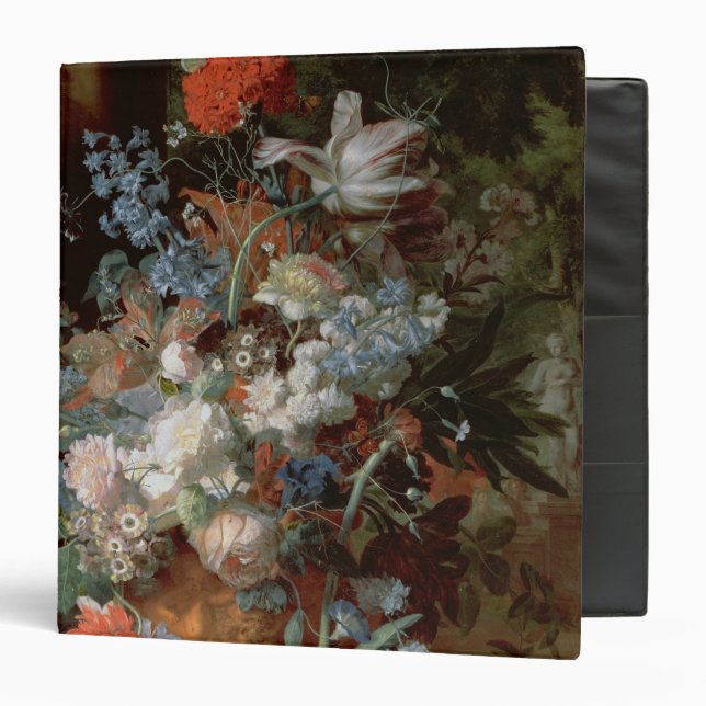 Bouquet of Flowers in a Landscape Binder (Front/Inside)
