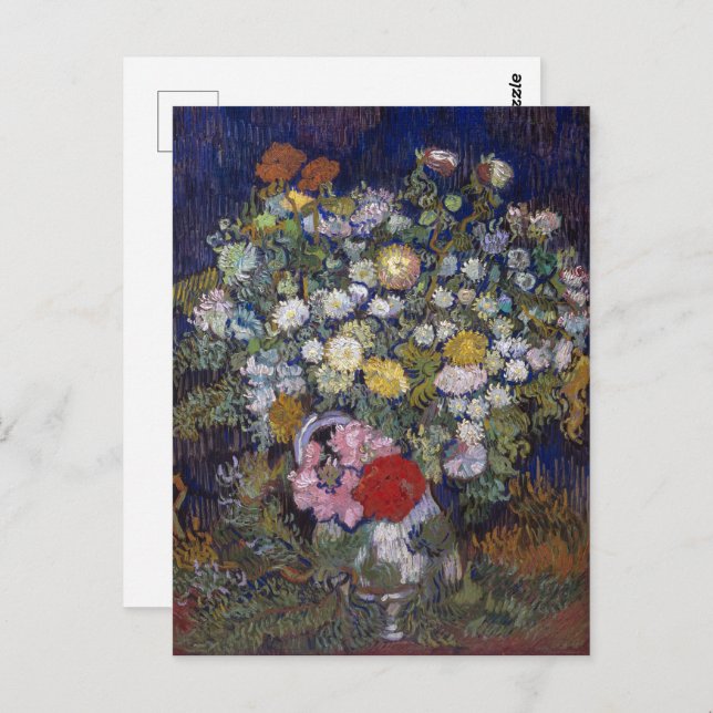 Bouquet of Flowers in a Vase | Van Gogh | Postcard (Front/Back)