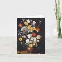 Bouquet of Flowers in an Earthenware Vase (1610) 