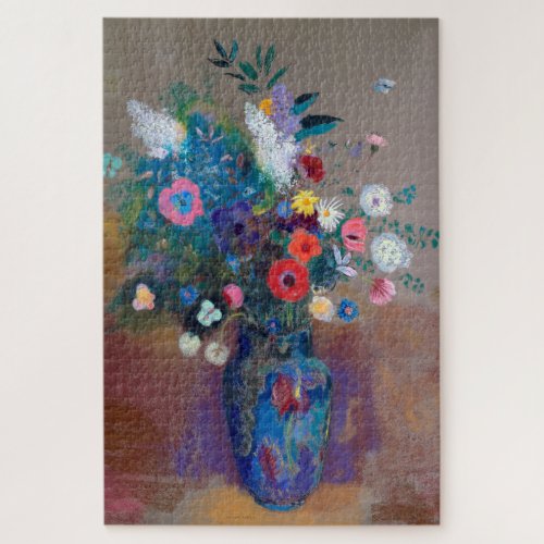 Bouquet of Flowers Redon Jigsaw Puzzle