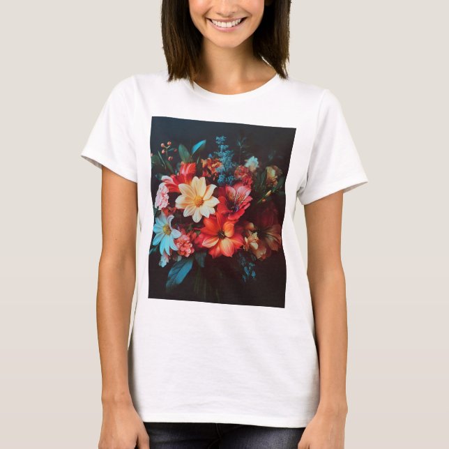 bouquet of flowers T-Shirt (Front)