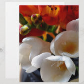 bouquet of freesias (Front/Back)