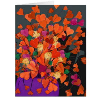 Bouquet of Hearts Valentine Cards