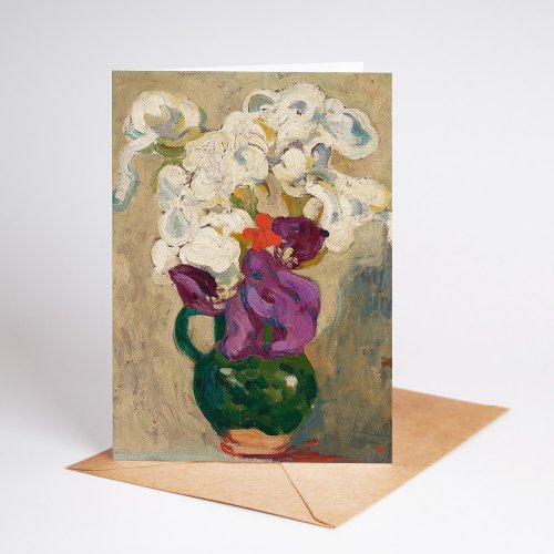 Bouquet of Iris  Louis Valtat Card