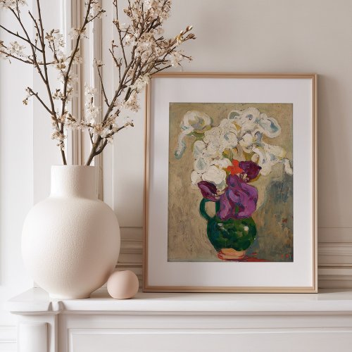 Bouquet of Iris  Louis Valtat Framed Art