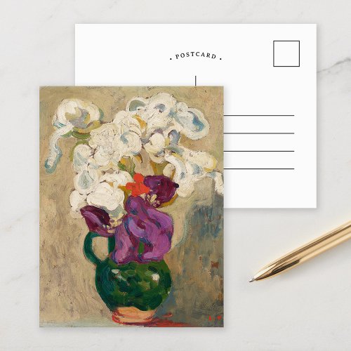 Bouquet of Iris  Louis Valtat Postcard