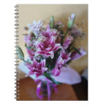 Bouquet Of Lilies  Notebook at Zazzle