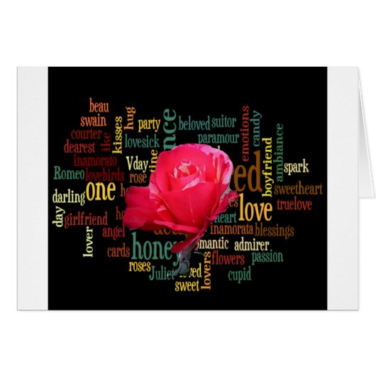 Bouquet of Love: A Heartfelt Expression Cards (Front Horizontal)