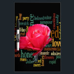 Bouquet of Love: A Heartfelt Expression Dry Erase Board<br><div class="desc">Bouquet of Love: A Heartfelt Expression Why Choose “Bouquet of Love: A Heartfelt Expression”? Celebrate the beauty of love with our Bouquet of Love: A Heartfelt Expression design. This stunning artwork features a beautiful red rose surrounded by a vibrant word cloud that includes colorful synonyms for love, all set against...</div>