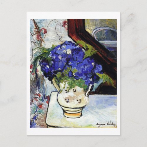 Bouquet of Parma Violets Suzanne Valadon Postcard