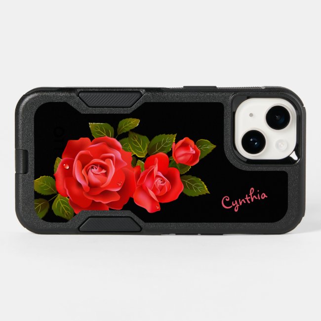 Bouquet of Red Roses OtterBox iPhone 14 Case