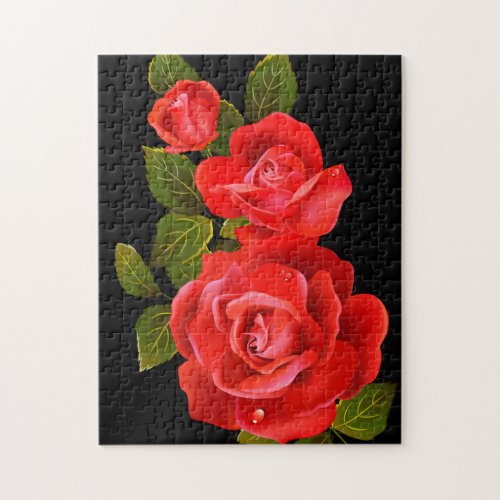 Bouquet of Red Roses Puzzle