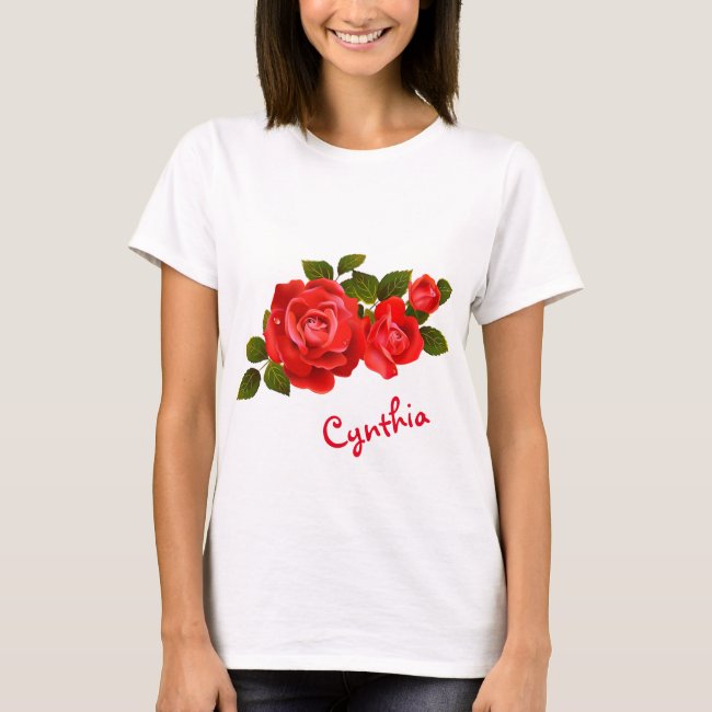 Bouquet of Red Roses T-Shirt