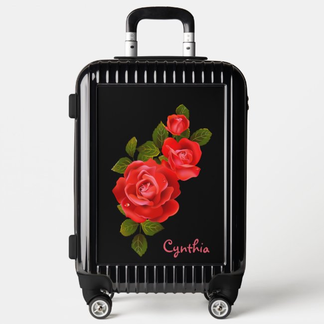 Bouquet of Red Roses Ugo Carry-on Bag