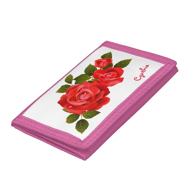 Bouquet of Red Roses Wallet