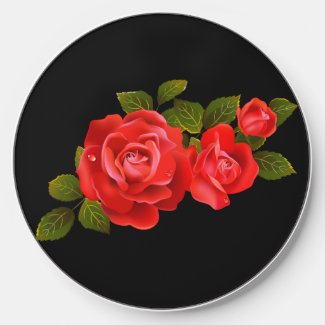Bouquet of Red Roses Wireless Charger
