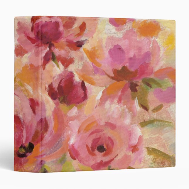 Bouquet of Roses 3 Ring Binder (Front/Spine)