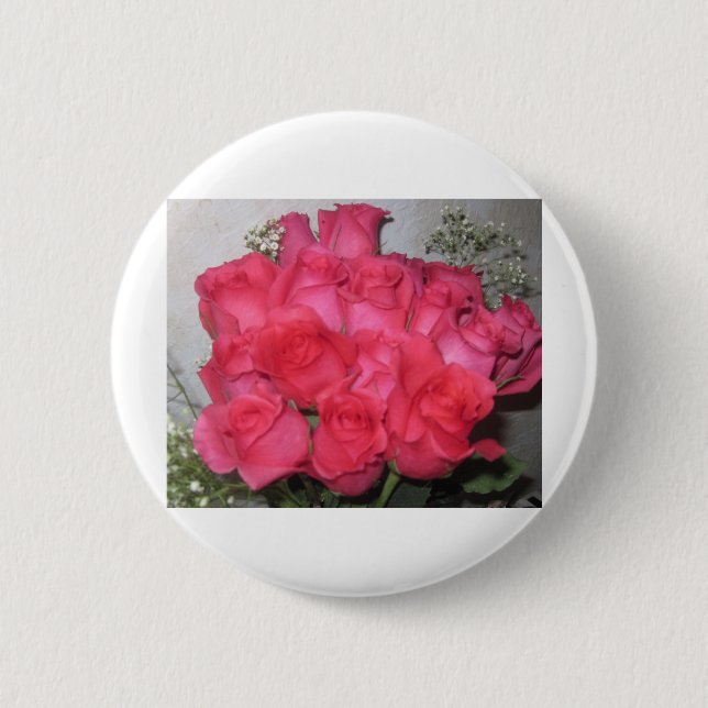BOUQUET OF ROSES BUTTON (Front)