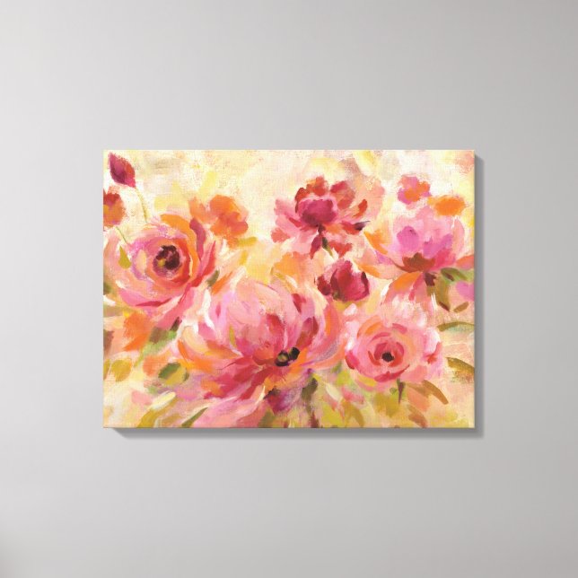 Bouquet of Roses Canvas Print (Front)