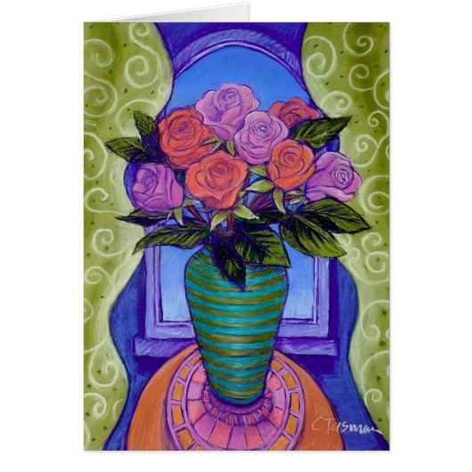 Bouquet of Roses Cards (Front)