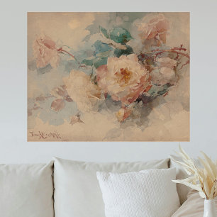 Bouquet of Roses – Franz Bischoff Poster
