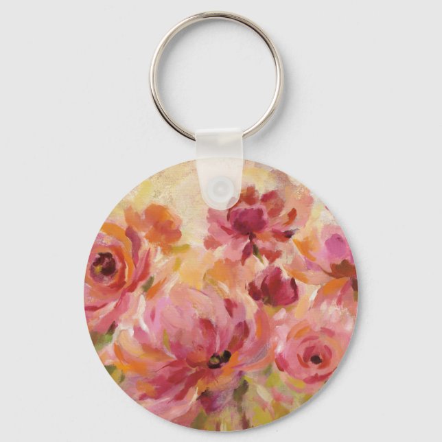 Bouquet of Roses Keychain (Front)