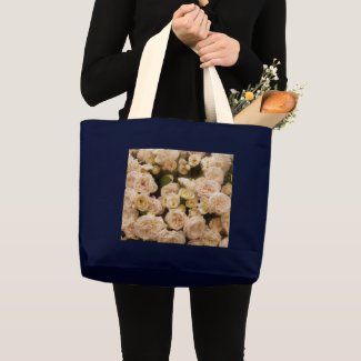 Bouquet of  Roses Large Tote Bag