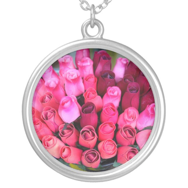 bouquet of roses necklace (Front)