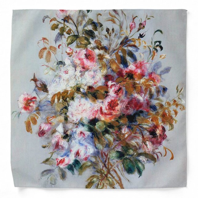 Bouquet of Roses, Renoir Bandana (Front)
