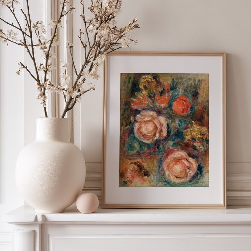 Bouquet of Roses  Renoir Framed Art