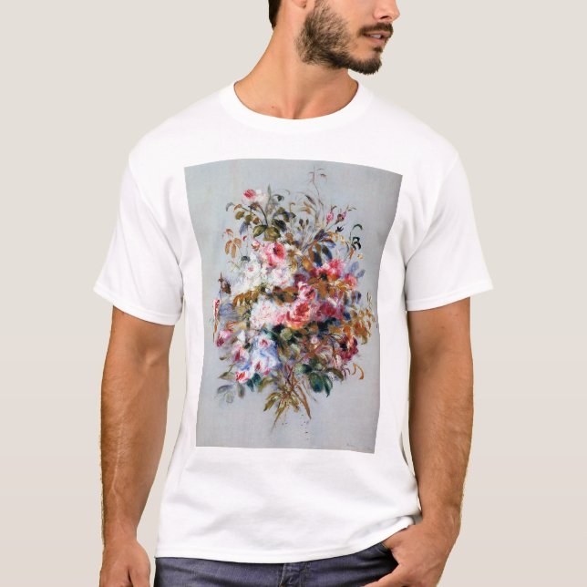 Bouquet of Roses, Renoir T-Shirt (Front)