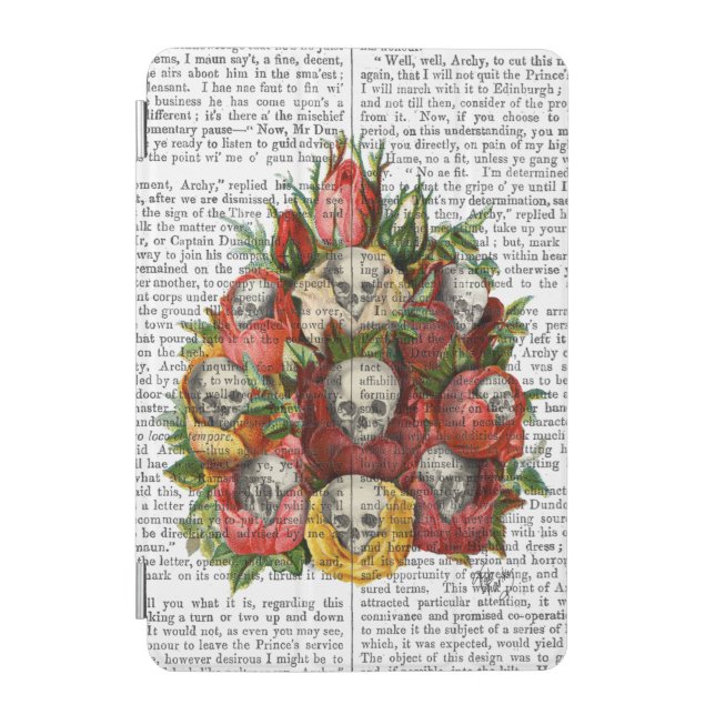 Bouquet of Skulls iPad Mini Cover (Front)