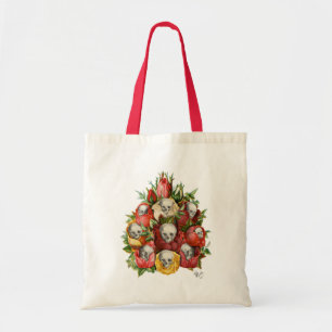 Bouquet of Skulls Tote Bag