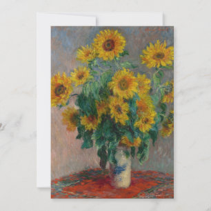 Bouquet of Sunflowers Claude Monet