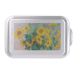 Bouquet of Sunflowers Claude Monet Cake Pan