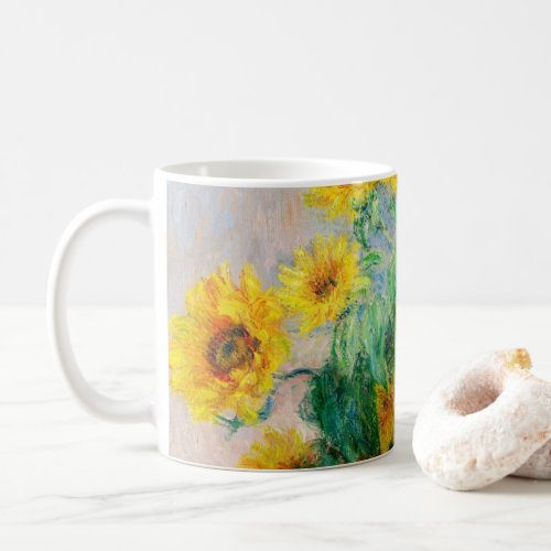 Bouquet of Sunflowers Claude Monet       Coffee Mug