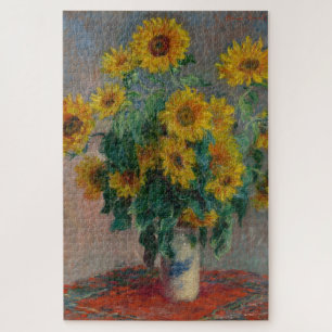 Bouquet of Sunflowers Monet Jigsaw Puzzle