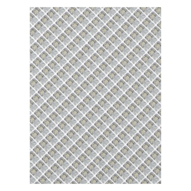 BOUQUET OF WHITE DAISIES TABLECLOTH (Front)