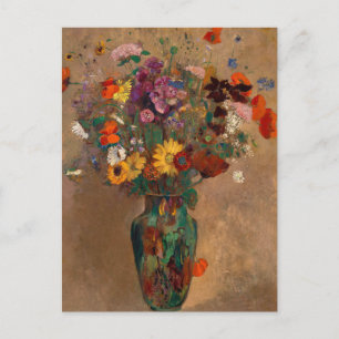 Bouquet of Wildflowers Odilon Redon Postcard