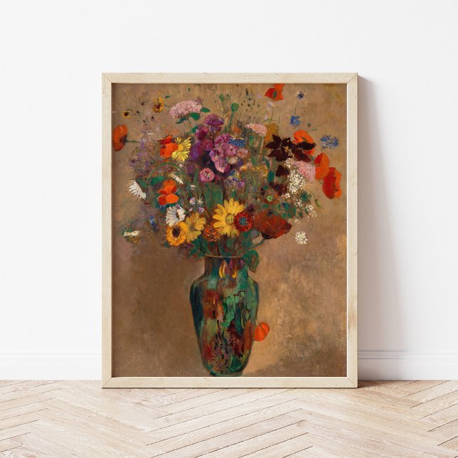 Bouquet of Wildflowers | Odilon Redon Postcard Poster (Creator Uploaded)